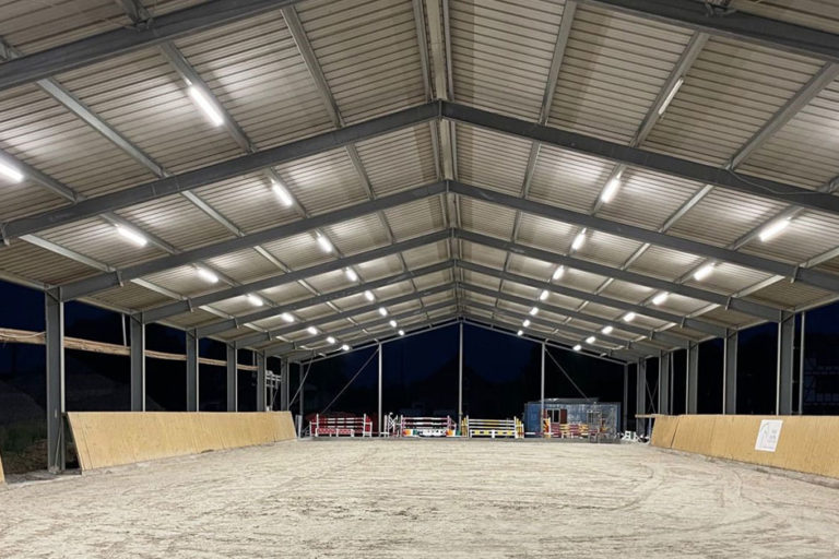 Reithalle neue Beleuchtung